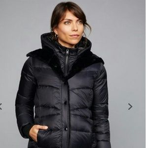 Quilted Puffer Maternity Jacket 
Size: S 